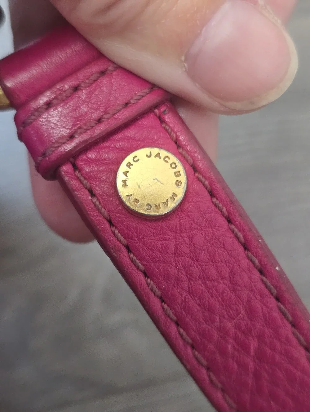 Marc by Marc Jacobs Too Hot to Handle satchel Hot Pink Leather Fun Boho